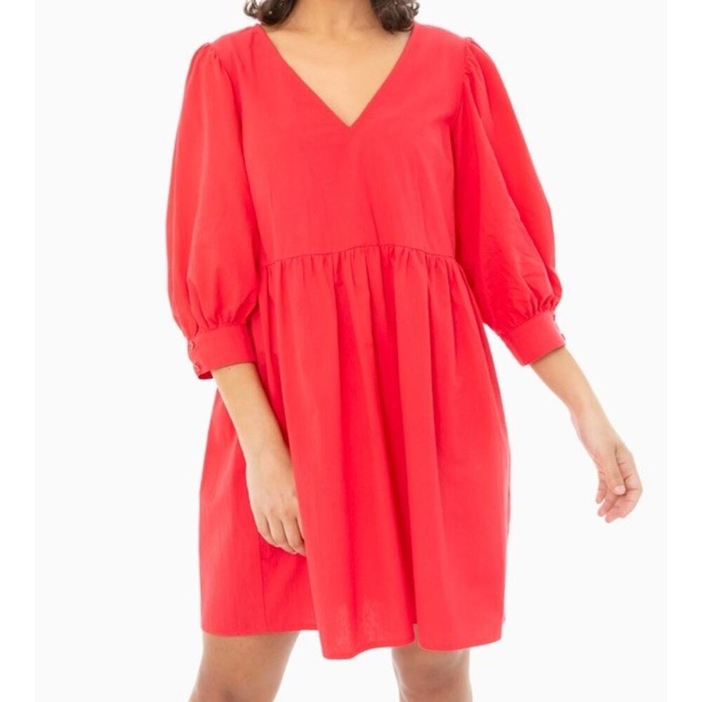 Pomander Place Tuckernuck Lizzie Mini Dress Red Women's Size Small
